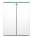 アイオ産業 下駄箱 SN-750 鏡面白 間口750mm サイズW750mm × D250mm × H950mm シューズラック シューズボックス(エリア限定配...
