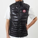 カナダグース CANADA GOOSE メンズ ダウンベスト HYBRIDGE LITE VEST ハイブリッジライト 2715M ライトダウン ブラック