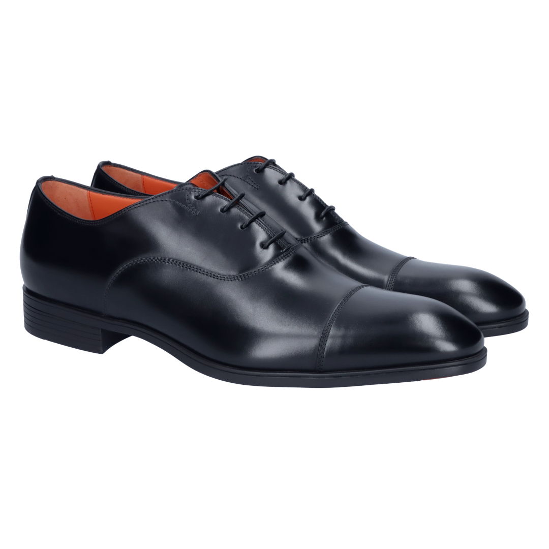 楽天テザーレブランドショップサントーニ SANTONI メンズ ビジネスシューズ OXFORD MGSI11011 SMOI USF ブラック