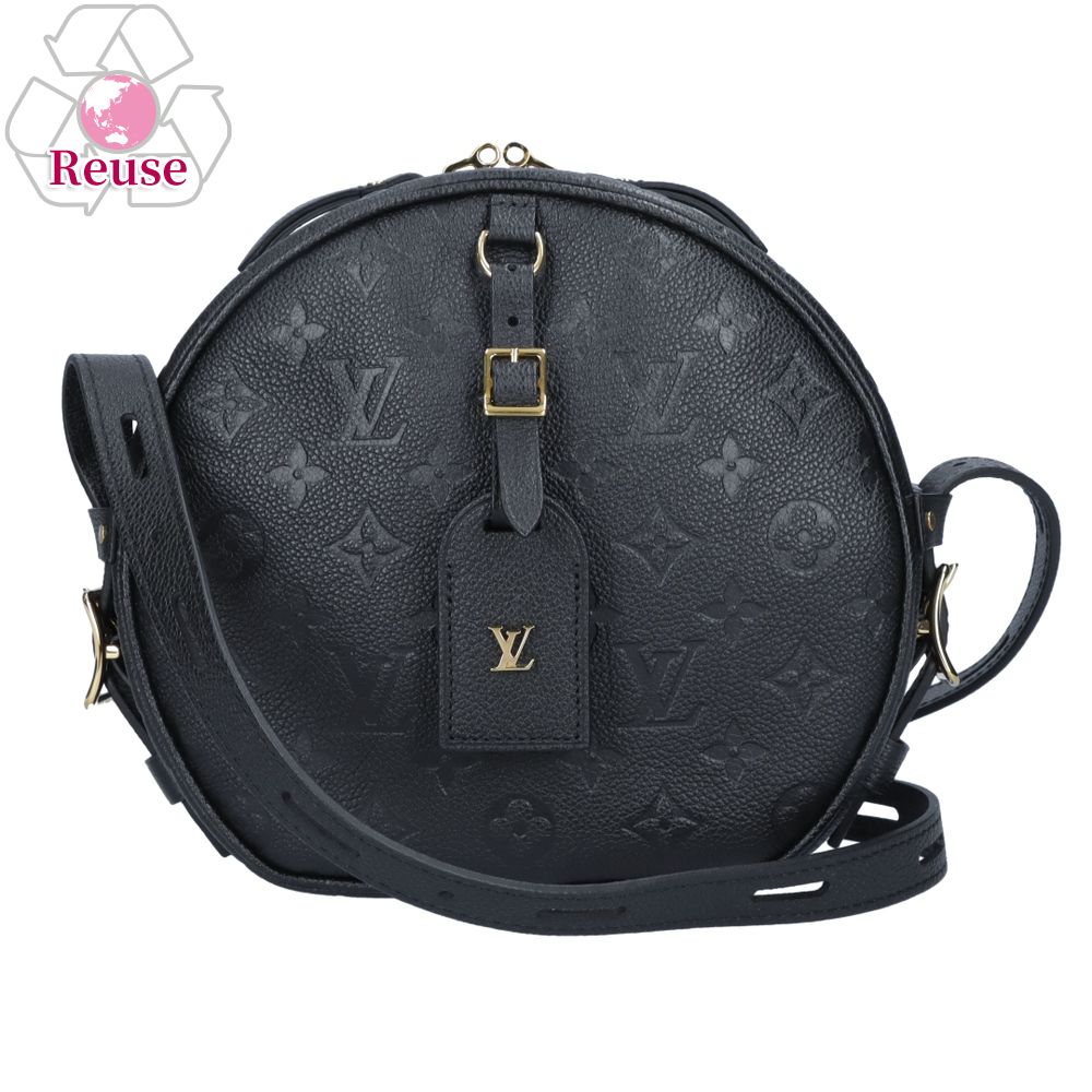 ショルダーバッグ 【リユース品】 ルイヴィトン LOUIS VUITTON バッグ ショルダーバッグ ボワット・シャポースープルMM M45649 ブラック/ゴールド金具 【お取り寄せ】