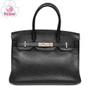【リユース品】 エルメス HERMES バッグ ハンドバッグ バーキン30 ブラック 【お取り寄せ】