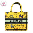 【期間限定価格】 【リユース品】 ディオール DIOR バッグ トートバッグ ブックトートスモール イエロー(マルチカラー) 【お取り寄せ】