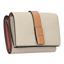 【7/24(木)0時~50h限定ポイント5倍】【期間限定価格】 ロエベ LOEWE 折財布 3つ折り財布 C660TR2X03 2463 LIGHT OAT/HONEY トライフォールド ウォレット 【お取り寄せ】