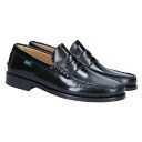 【訳あり】【V-5】パラブーツ PARABOOT メンズ 靴 シューズ ローファー COLOMBIA コロンビア 1738 12 NOIR 6.5 (25〜25...