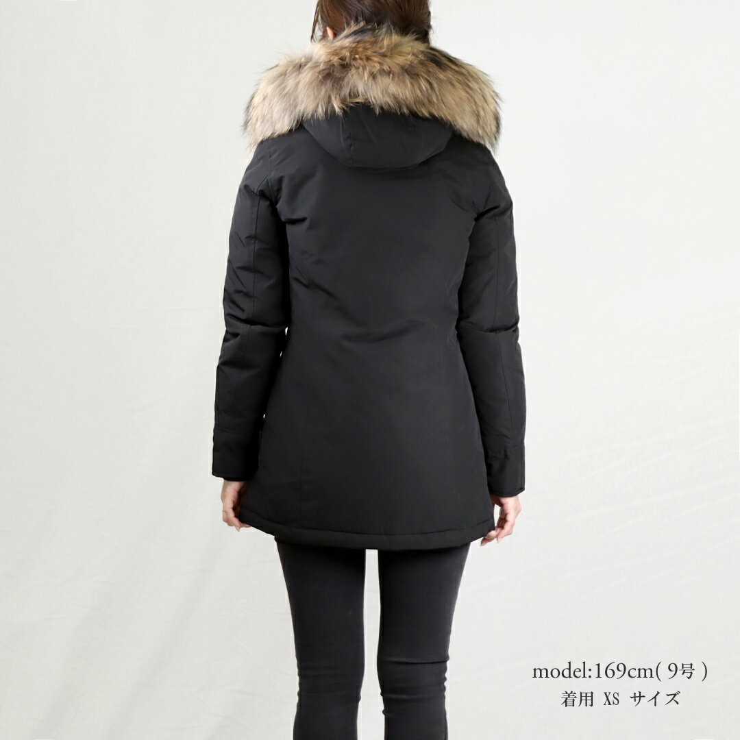 ウールリッチ レディースダウンコート ARCTIC RACCOON PARKA：アークティックパーカ ラクーンファー CFWWOU0538FRUT0001 BLACK WOOLRICH 【cll】【dwl】