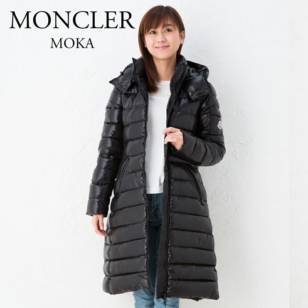 モンクレール ダウンコート レディース MOKA 1C513 00 68950 ブラック MONCLER