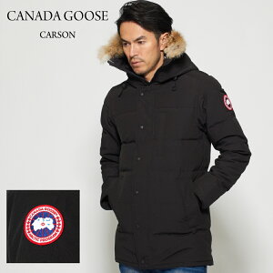 カナダグース CANADA GOOSE メンズ ダウンジャケット 【CARSON PARKA：カーゾンパーカー】 3805M ブラック(BLACK) 【dwm】【clm】