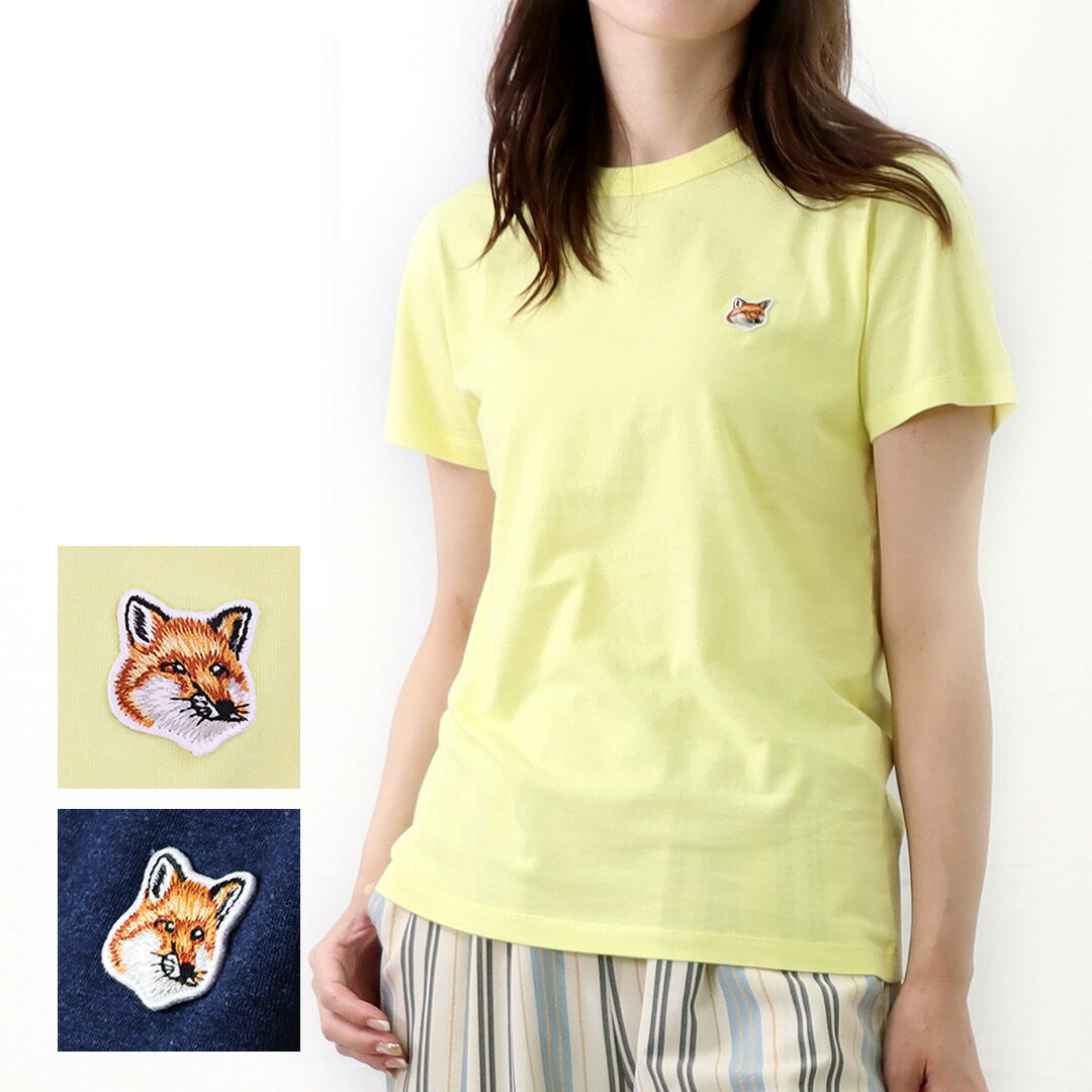 【楽天市場】メゾンキツネ MAISON KITSUNE レディースTシャツ 【FOX HEAD PATCH CLASSIC：フォックスヘッド