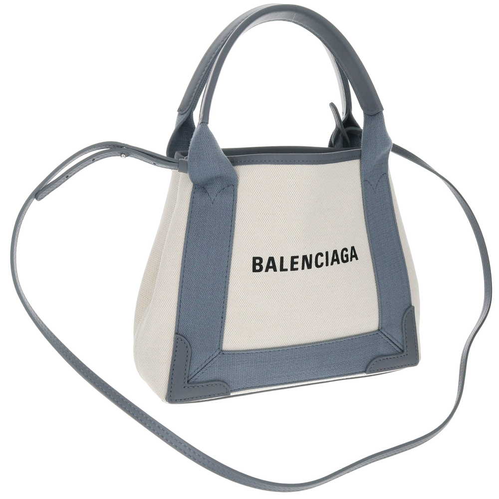 バレンシアガ BALENCIAGA バッグ トートバッグ 390346-AQ38N 1381 NATUREL/GRIS SOURIS 【NAVY CABAS XS AJ】 【bgl】