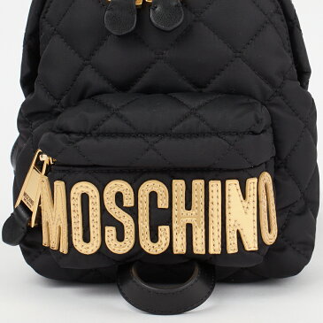 モスキーノ MOSCHINO リュックサック バックパック 2B 7609 8201 ブラック（2555） 【bgl】【bkb】