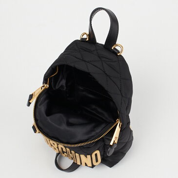 モスキーノ MOSCHINO リュックサック バックパック 2B 7609 8201 ブラック（2555） 【bgl】【bkb】