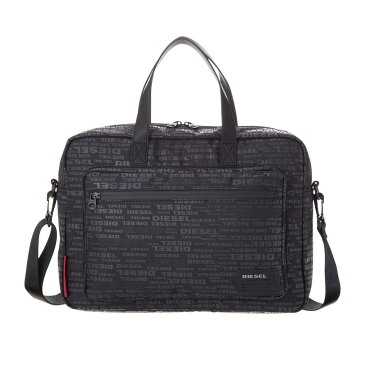 ディーゼル DIESEL ビジネスバッグ 【DISCOVERUZ FDISCOVER BRIEFCASE】 X05185 PR027 ブラック(H5839) 【bgm】【父の日】