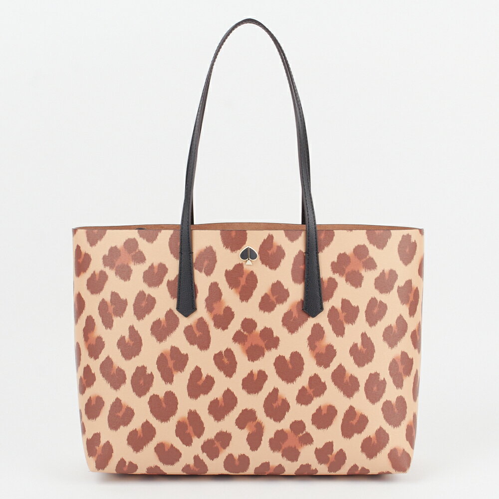 ケイトスペード KATE SPADE トートバッグ 【MOLLY LEOPARD：モリーレオパード】 large tote PXRUA674 ブラウン系(245/NATURAL MULTI) 【bgl】