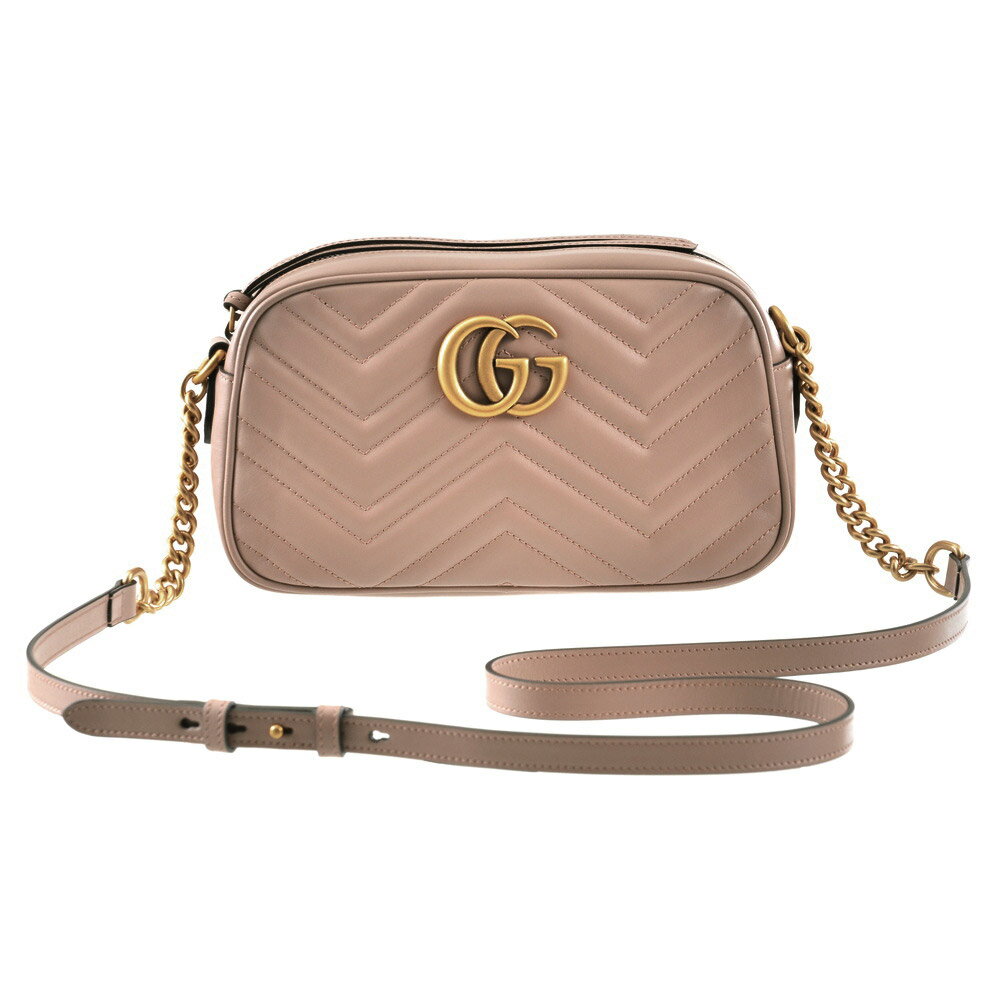 グッチ GUCCI バッグ ショルダーバッグ 【GGマーモント：GG MARMONT 2.0】 447632 DTD1T ブラウン系（5729） 【bgl】