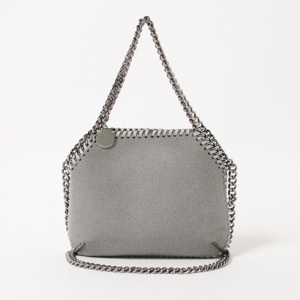 ステラマッカートニー 2WAYバッグ 【FALABELLA：ファラベラ】 700109 W8719 グレー系（1220 LIGHT GREY） STELLA MCCARTNEY 【bgl】【tbg】【hbg】