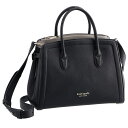 ケイトスペード ケイトスペード 2WAYバッグ 【KNOTT：ノット】midium satchel PXR00398 ブラック(001 BLACK) KATE SPADE