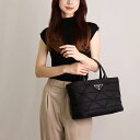 プラダ 2WAYバッグ Re Nylon パデッド トートバッグ 1BG436 RDJN OOO ブラック(F0002 NERO) PRADA