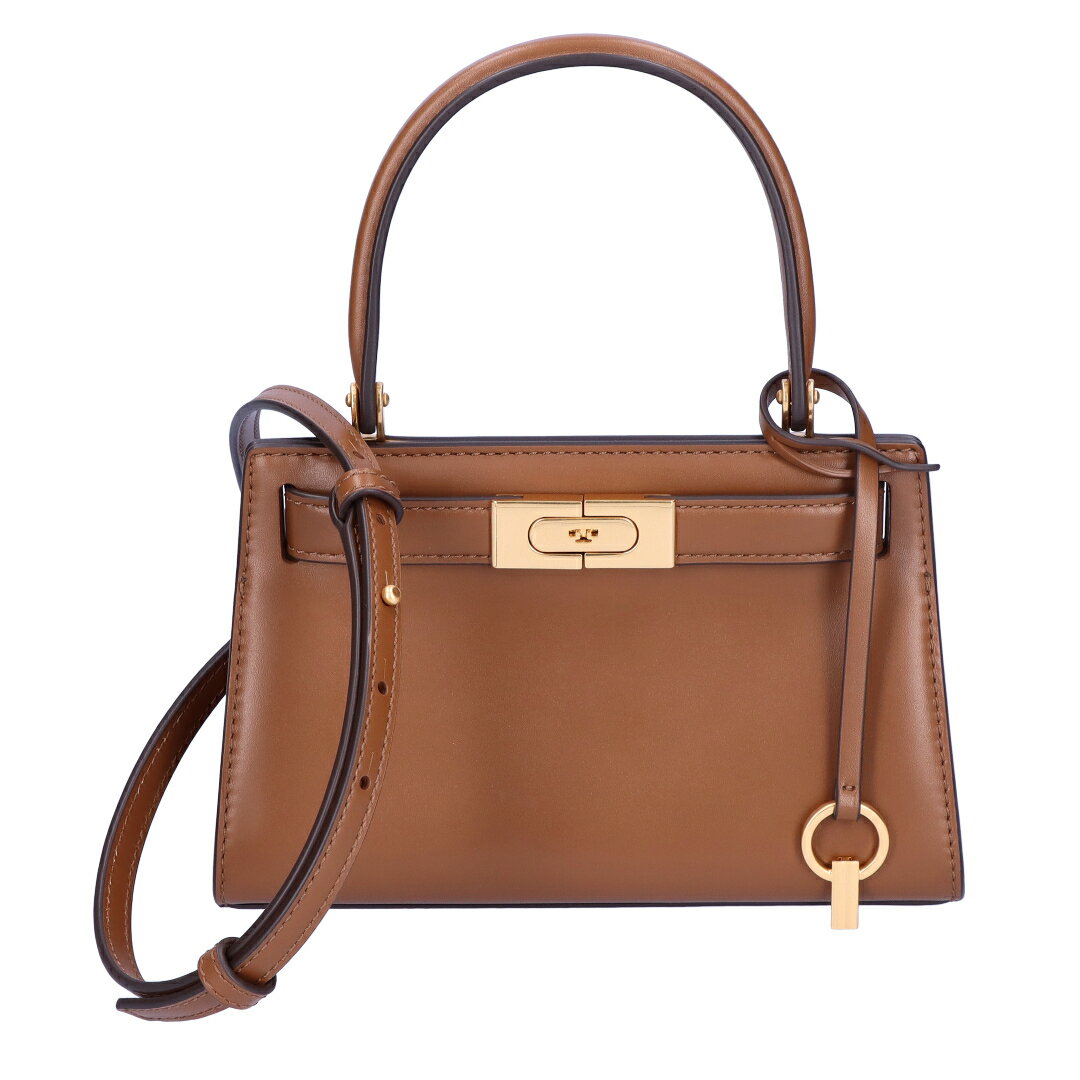 トリーバーチ TORYBURCH 2WAYバッグ リー ラジウィル プチバッグ 56912 ブラウン系(909 MOOSE) 【bgl】