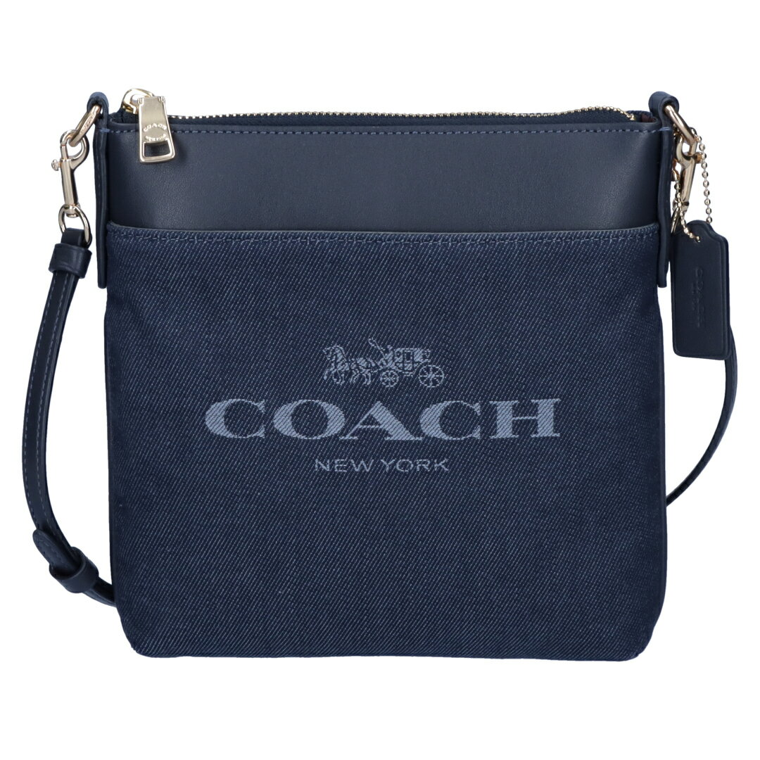 アレックス コーチ COACH ショルダーバッグ C3967 ブルー系(GDDEN DENIM)