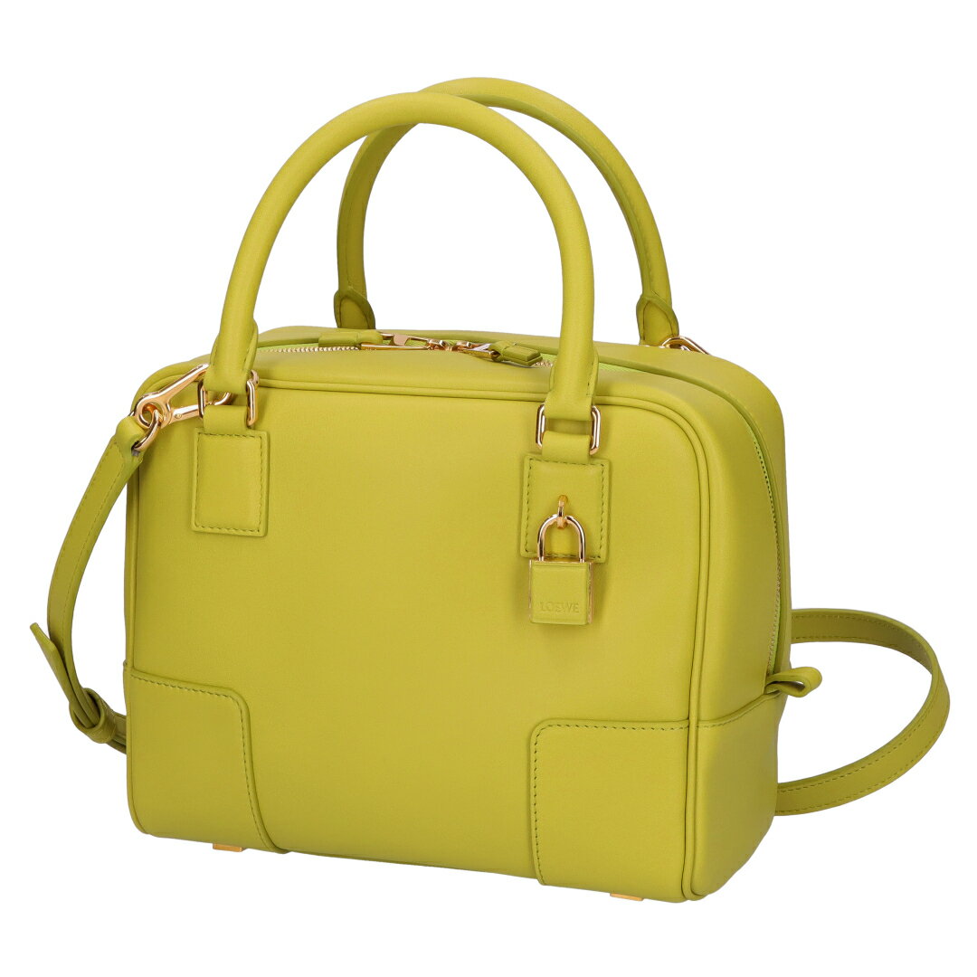 ロエベ バッグ（レディース） ロエベ LOEWE 2WAYバッグ アマソナ19 A039N10X03 グリーン系(4801 LIME YELLOW) スクエアバッグ