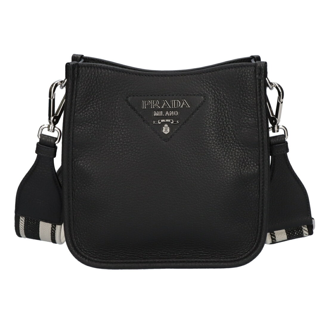 プラダ ショルダーバッグ（レディース） プラダ PRADA ショルダーバッグ 1BH191 2DKV 3OO ブラック(F0002 NERO) 【お取り寄せ】