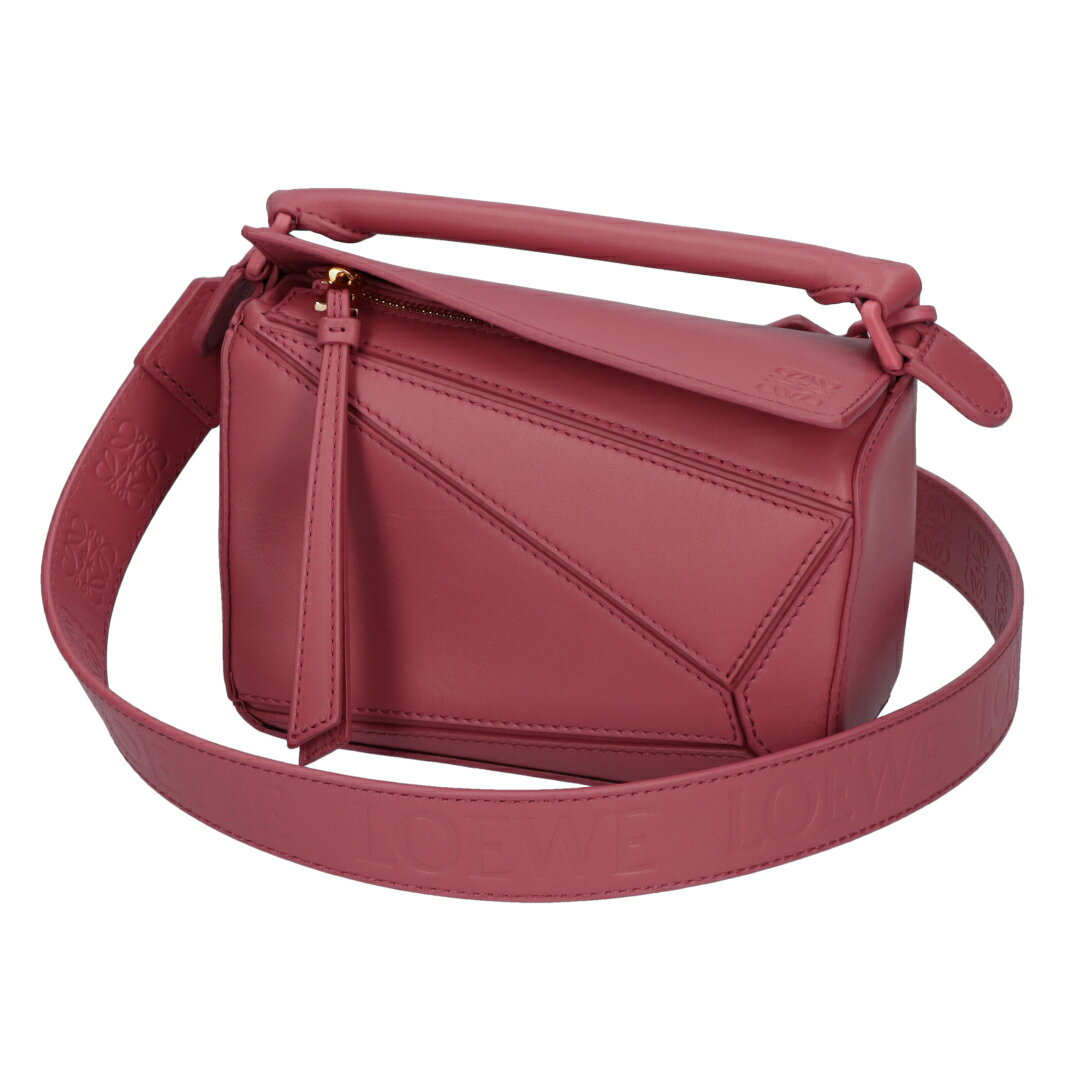 ロエベ バッグ（レディース） ロエベ LOEWE 2WAYバッグ パズルバッグ A510U95X58 ピンク系(2823 PLUM ROSE) ミニ