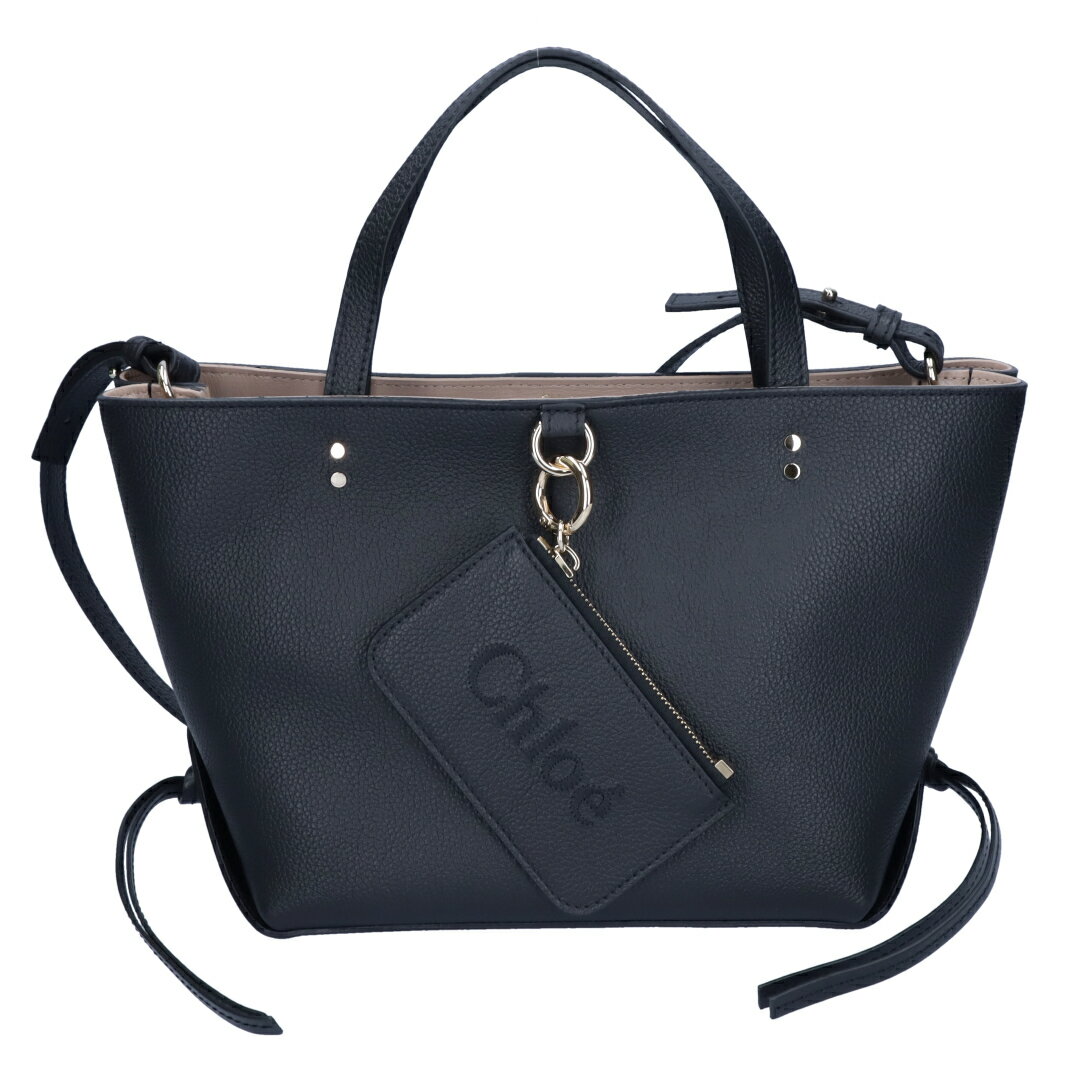 クロエ バッグ クロエ CHLOE 2WAYバッグ CHLOE SENSE CHC23SS119 J32 ブラック(001 BLACK) スモール イーストウエストトートバッグ