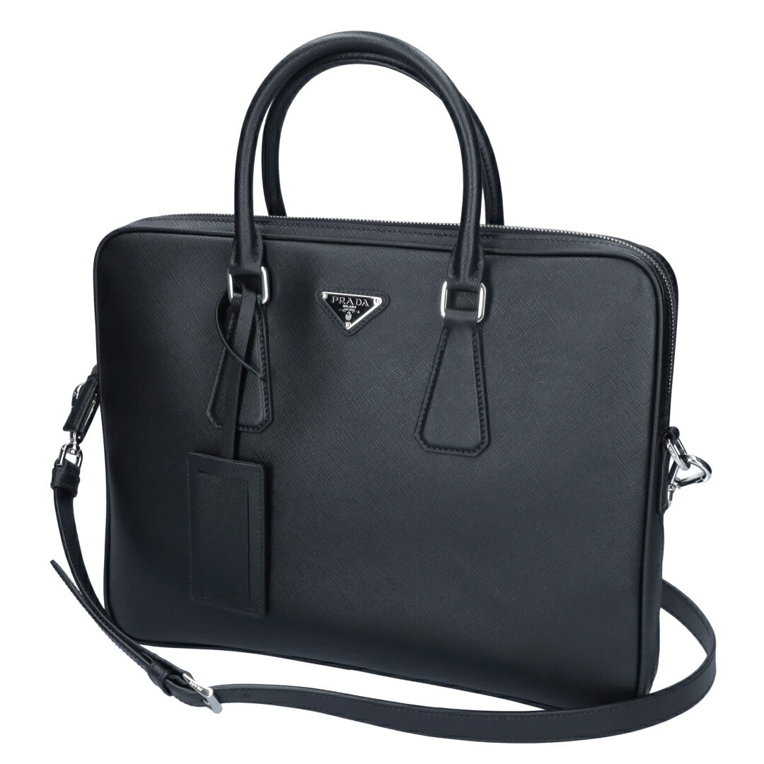 プラダ ビジネスバッグ 【期間限定販売】 プラダ PRADA ビジネスバッグ 2VE368 9Z2 OOX ブラック(F0002 NERO)