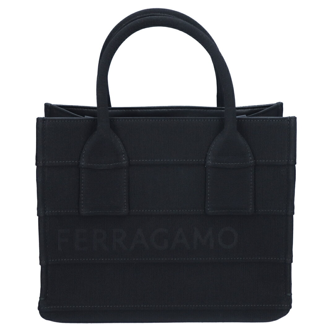 フェラガモ トートバッグ レディース フェラガモ FERRAGAMO トートバッグ 214988 765802 ブラック(NERO) スモール