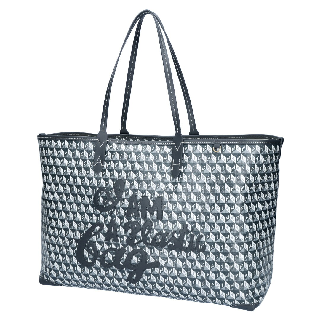 楽天テザーレブランドショップアニヤハインドマーチ ANYA HINDMARCH トートバッグ トート I AM A PLASTIC BAG 149839 CHARCOAL