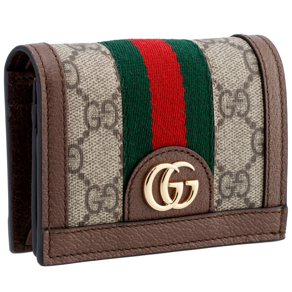 グッチ 財布（レディース） グッチ 折財布 【OPHIDIA：オフィディア】 523155 96IWG ブラウン系(8745) GUCCI