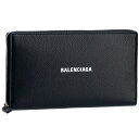 【楽天スーパーSALE 10%OFF対象】 バレンシアガ 長財布 594317 1IZ43 ブラック(1090 BLACK/L WHITE) BALENCIAGA 【skl】【skm】【gdm】