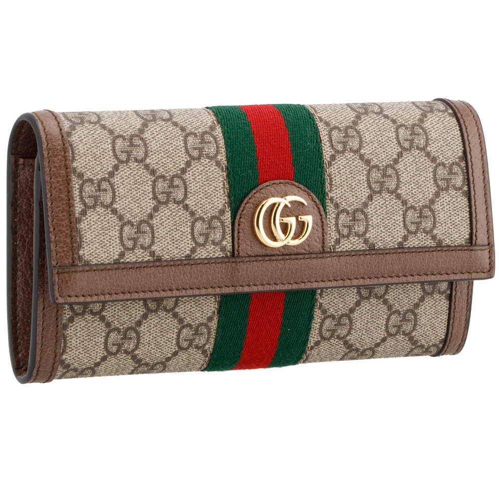 グッチ 財布（レディース） グッチ GUCCI 長財布 【OPHIDIA：オフィディア】 523153 96IWG ブラウン系(8745)