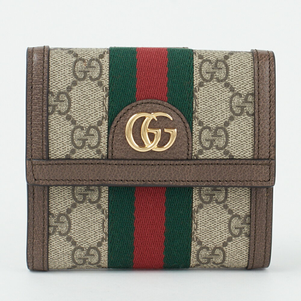 グッチ 財布（レディース） グッチ 折財布 523173 96IWG 8745 ブラウン系 GUCCI