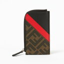 フェンディ コインケース 小銭入れ 7M0270 A9XS F19P9 ブラウン系(CENTURY TAR+ROSSO+NR) FENDI 【skm】