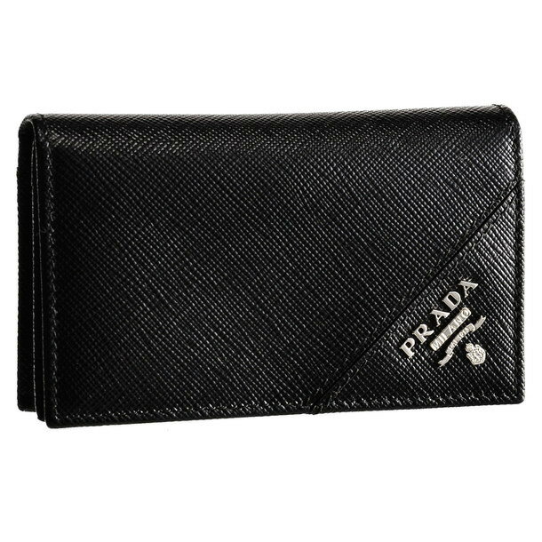 プラダ 名刺入れ プラダ カードケース PRADA 2MC122 QME F0002 NERO 【SAFFIANO METAL】 【お取り寄せ】