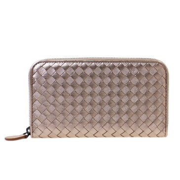 ボッテガヴェネタ 財布 Lラウンド長財布 BOTTEGA VENETA 114076-V0041 5710 ROSE GOLD