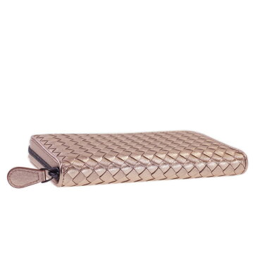 ボッテガヴェネタ 財布 Lラウンド長財布 BOTTEGA VENETA 114076-V0041 5710 ROSE GOLD