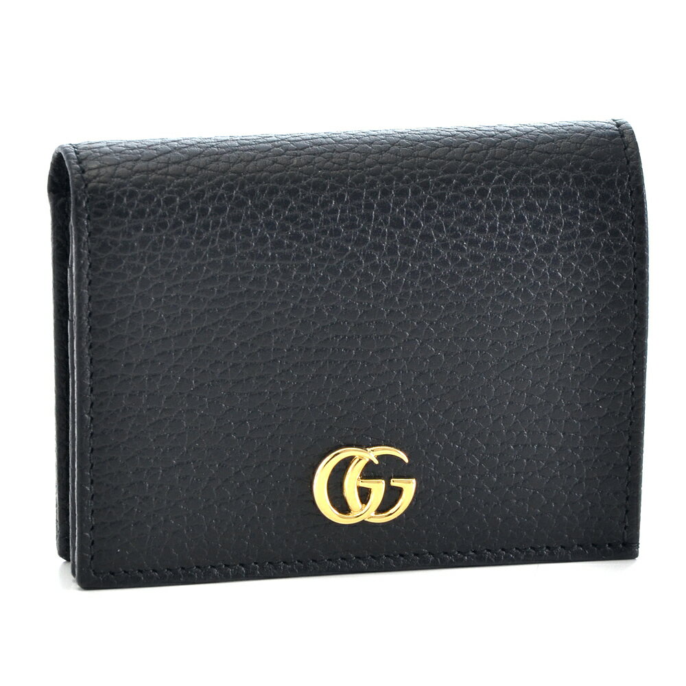 グッチ 財布（メンズ） グッチ GUCCI 折財布 456126 CAO0G 1000 NERO 【PETITE MARMONT：プチマーモント】