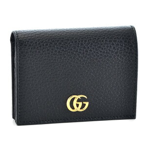 グッチ GUCCI 折財布 456126 CAO0G 1000 NERO 【PETITE MARMONT：プチマーモント】 【skl】