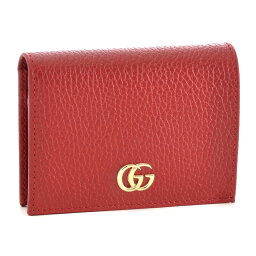 グッチ 財布（レディース） グッチ GUCCI 折財布 456126 CAO0G 6433 HIBISCUS RED 【PETITE MARMONT：プチマーモント】