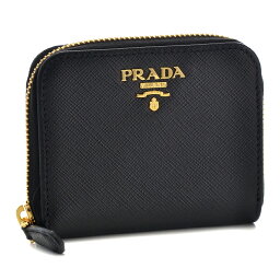 プラダ プラダ コインケース 小銭入れ PRADA 1MM268 QWA F0002 NERO 【SAFFIANO METAL】 【お取り寄せ】