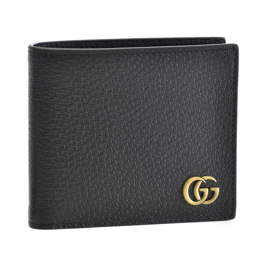 グッチ 財布（メンズ） グッチ GUCCI 財布 折財布 428725 DJ20T 1000 【MEN’S GG MARMONT】 NERO