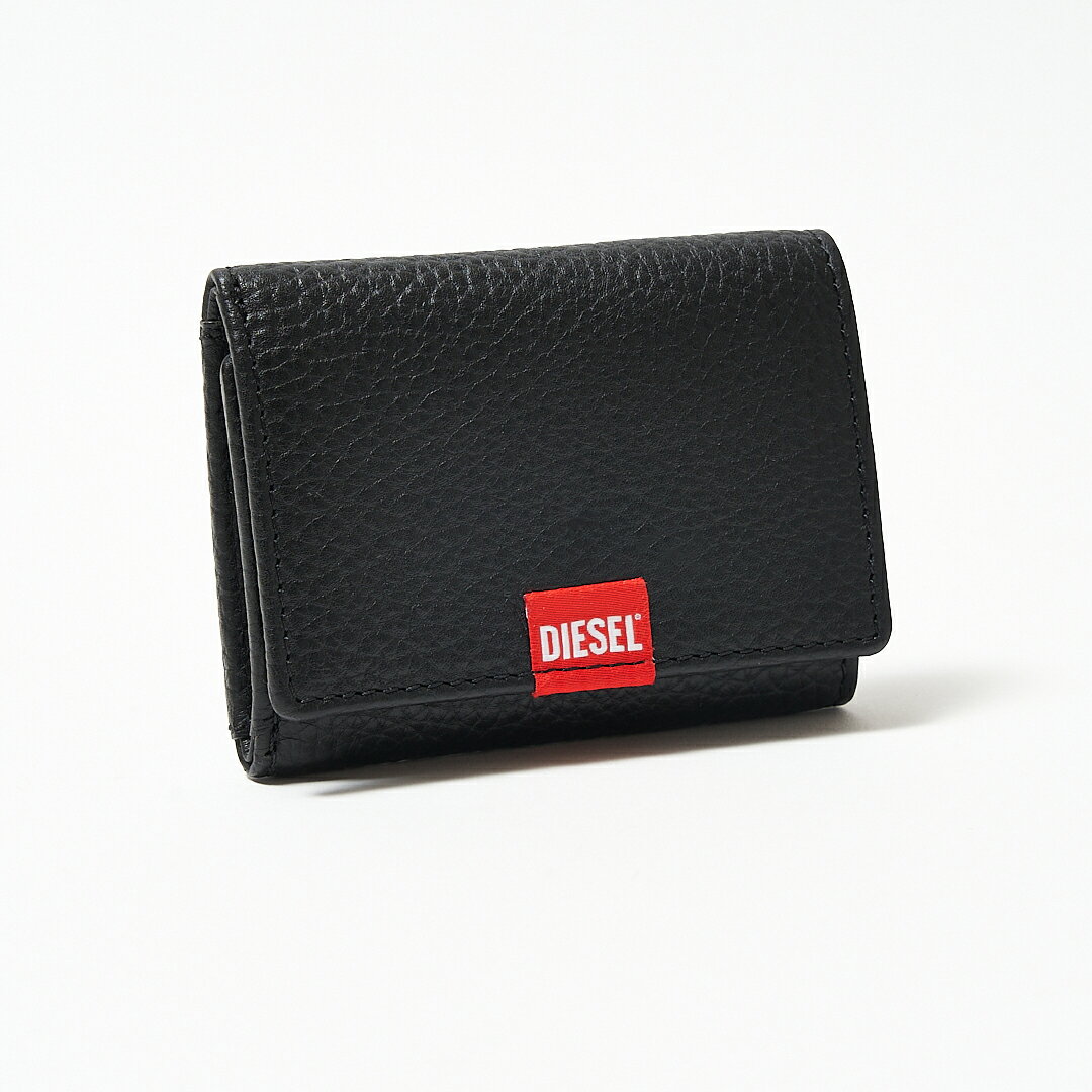 ディーゼル 財布（メンズ） ディーゼル DIESEL 折財布 EASY TUBE X09013 PR013 ブラック(T8013 BLACK)