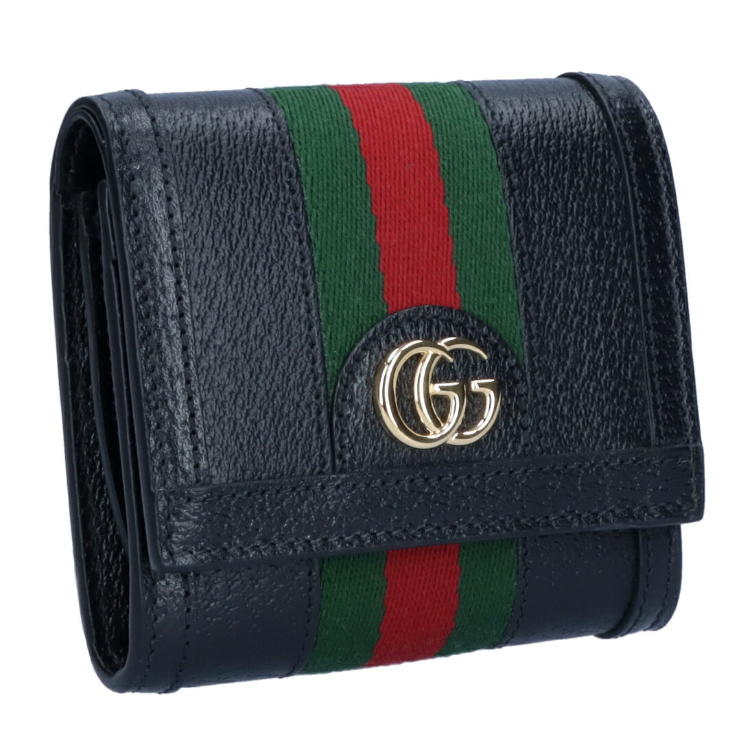 グッチ 財布（レディース） グッチ GUCCI 折財布 アウトレット オフィディア 719887 DJ2DG ブラック(1060 BLACK)