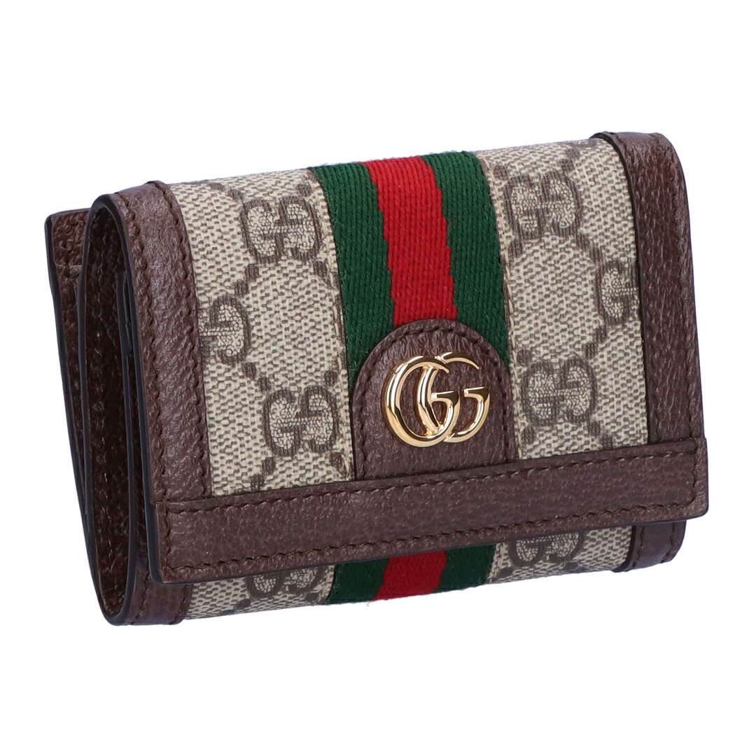 グッチ 財布（レディース） グッチ GUCCI 折財布 オフィディア 644334 96IWG ブラウン系(8745)