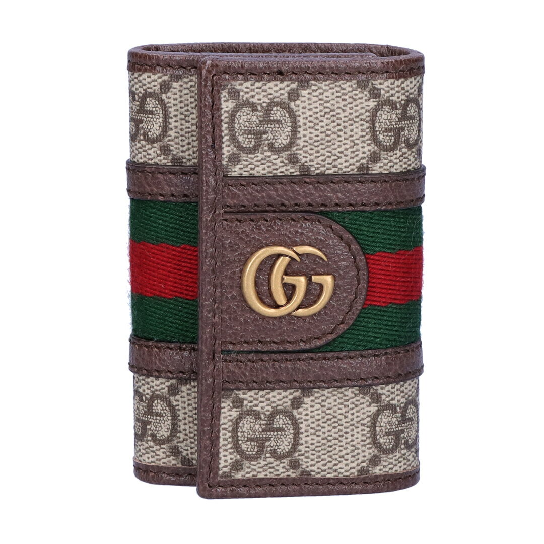 グッチ GUCCI キーケース オフィディア 603732 96IWT ブラウン系(8745)