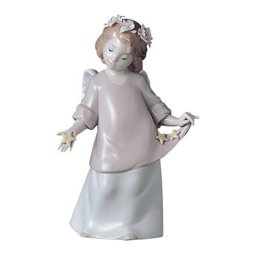 【ご予約会対象品】 リヤドロ LLADRO 置物 フィギュアオーナメント 星の天使 6924 【お取り寄せ】