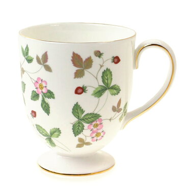 ウェッジウッド WEDGWOOD ワイルドストロベリー マグカップ リー 300ml