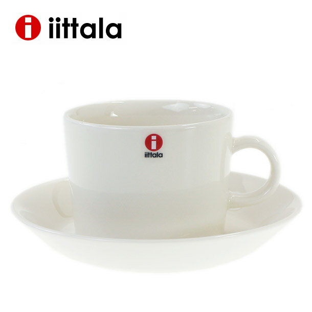 イッタラ ティー/コーヒー兼用 カップ&ソーサー IITTALA ティーマ ホワイト7253 【scd】【hkc】【pap】【hkc】【scd】【glw】【wgm】